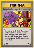 Nightly Garbage Run - Team Rocket - #77 (1st Edition)