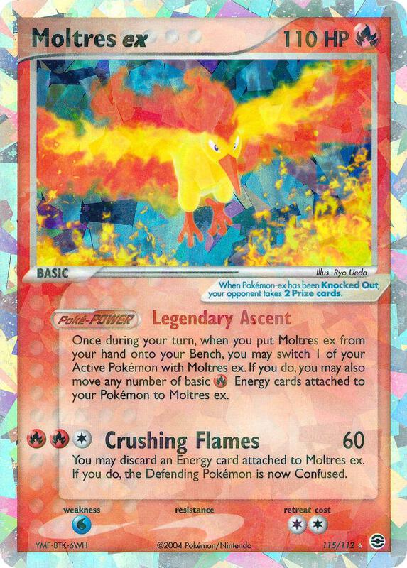 Moltres ex - EX FireRed & LeafGreen - #115