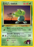 Erika's Oddish - Gym Heroes - #78 (1st Edition)
