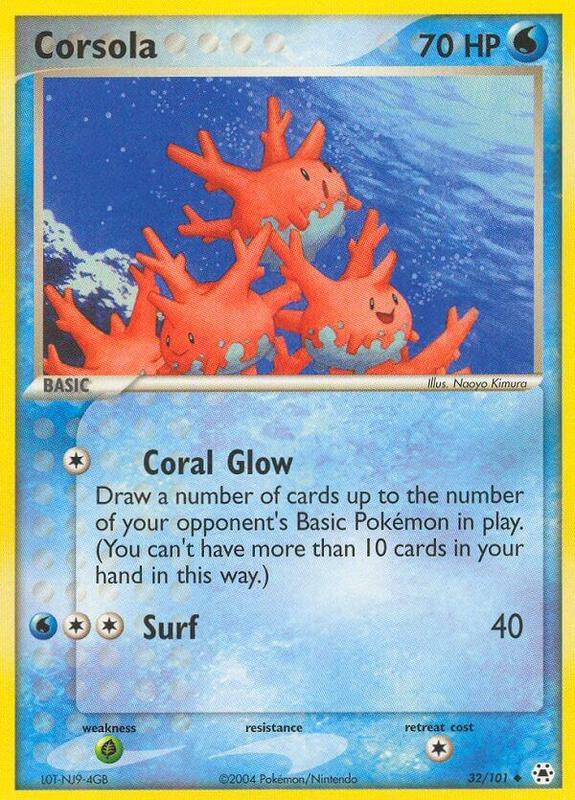 Corsola - EX Hidden Legends - #32