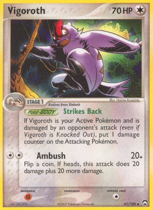Vigoroth - EX Power Keepers - #41