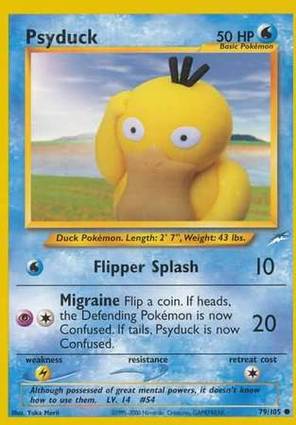 Psyduck - Neo Destiny - #79