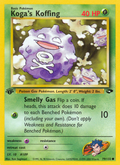 Koga's Koffing - Gym Challenge - #79 (1st Edition)