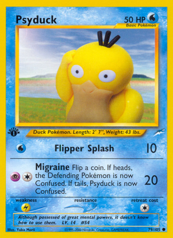 Psyduck - Neo Destiny - #79 (1st Edition)