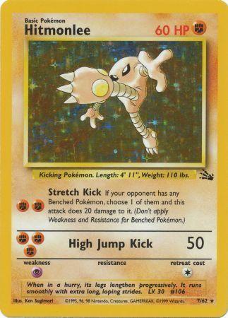 Hitmonlee - Fossil - #7