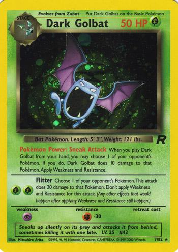 Dark Golbat - Team Rocket - #7
