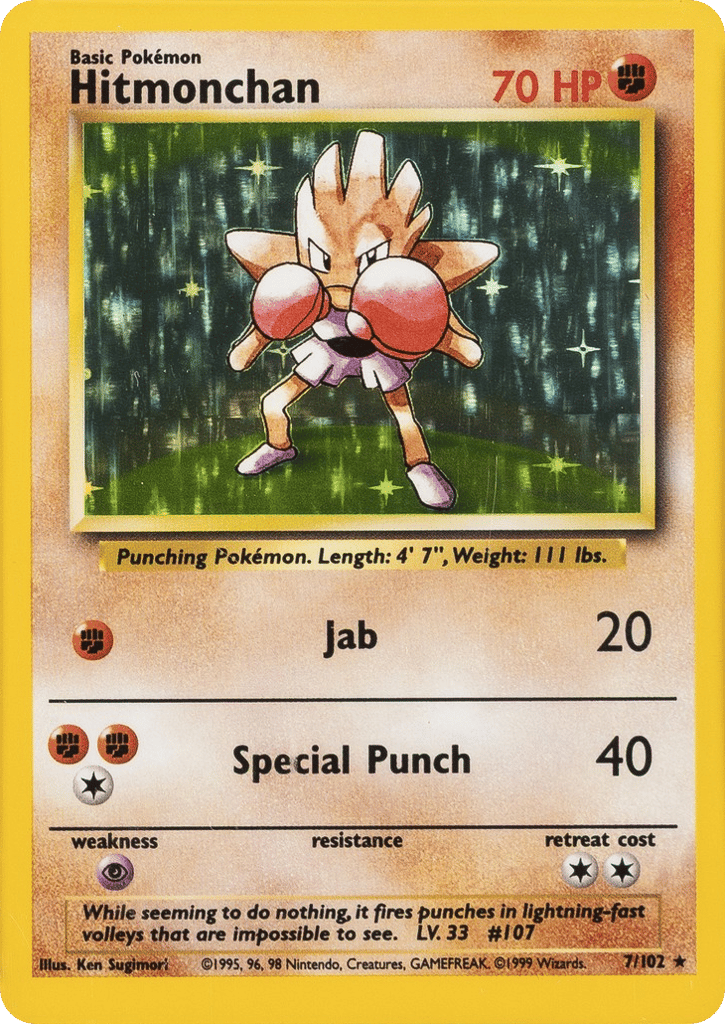 Hitmonchan - Base Set - #7