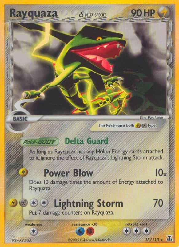 Rayquaza (Delta Species) - EX Delta Species - #13