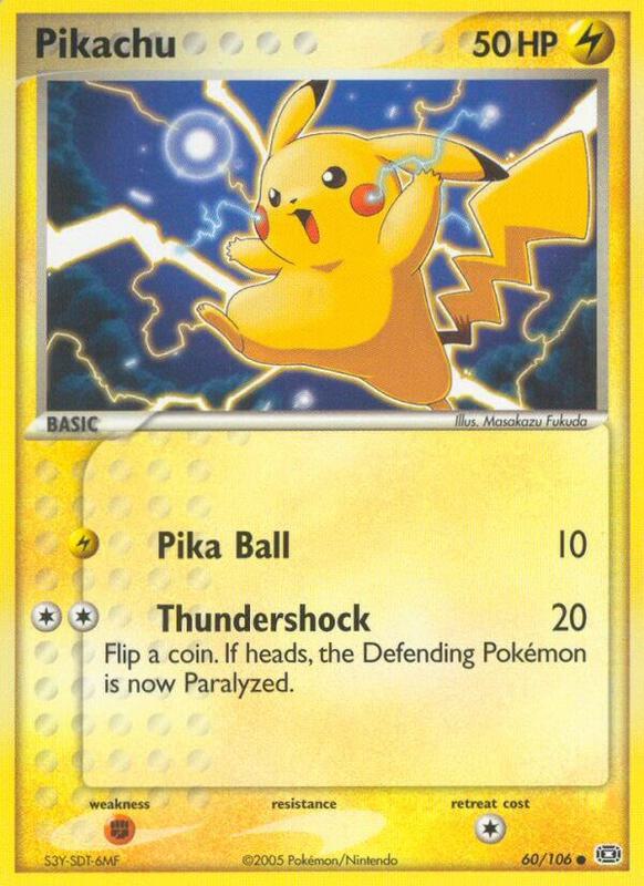 Pikachu - EX Emerald - #60