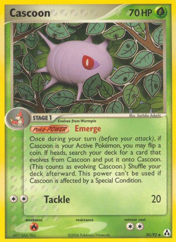 Cascoon - EX Legend Maker - #30