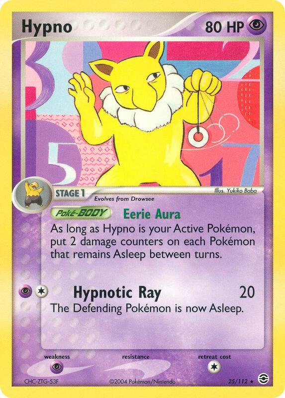 Hypno - EX FireRed & LeafGreen - #25