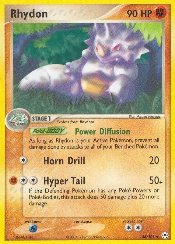 Rhydon - EX Hidden Legends - #46