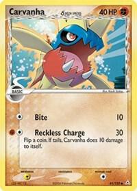 Carvanha (Delta Species) - EX Holon Phantoms - #61