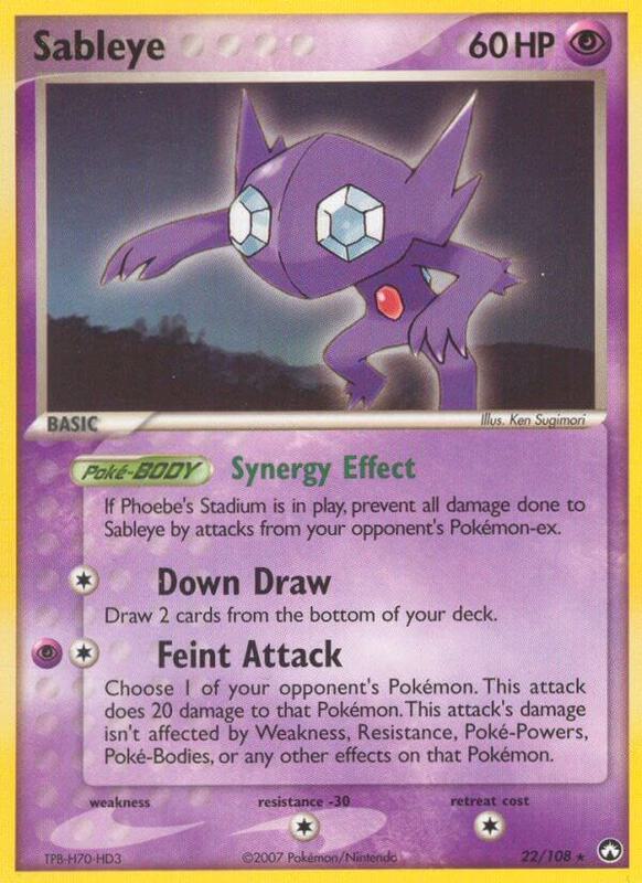 Sableye - EX Power Keepers - #22