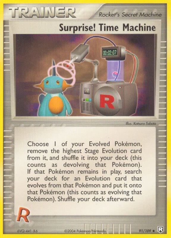 Surprise! Time Machine - EX Team Rocket Returns - #91