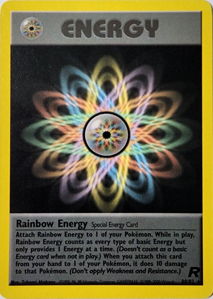 Rainbow Energy - Team Rocket - #80