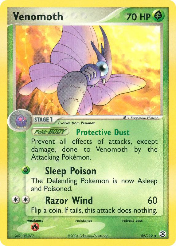 Venomoth - EX FireRed & LeafGreen - #49