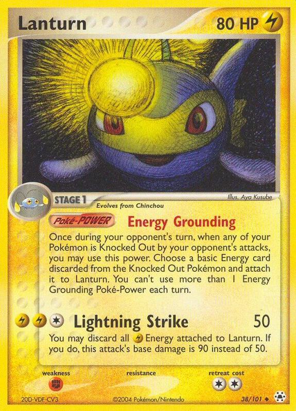 Lanturn - EX Hidden Legends - #38