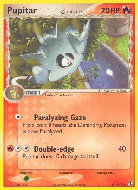 Pupitar (Delta Species) - EX Delta Species - #51