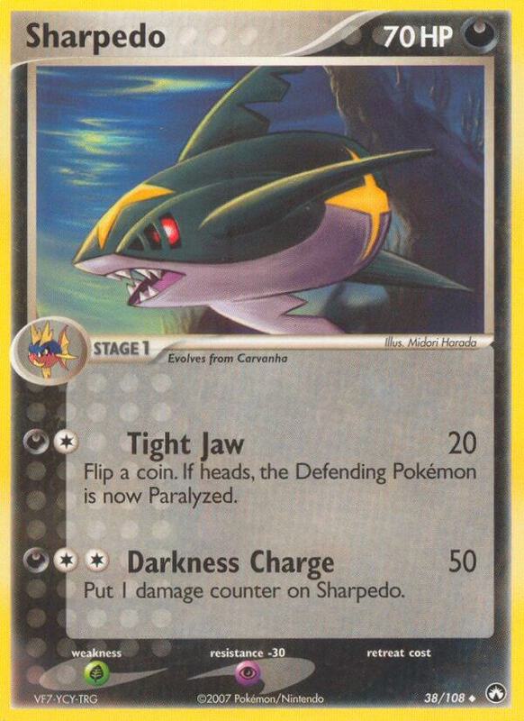 Sharpedo - EX Power Keepers - #38