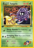 Koga's Tangela - Gym Challenge - #81 (1st Edition)