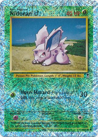 Nidoran ♂ - Legendary Collection - #83 (Reverse Holo)