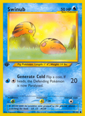 Swinub - Neo Destiny - #84 (1st Edition)