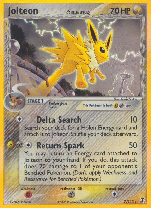 Jolteon (Delta Species) - EX Delta Species - #7