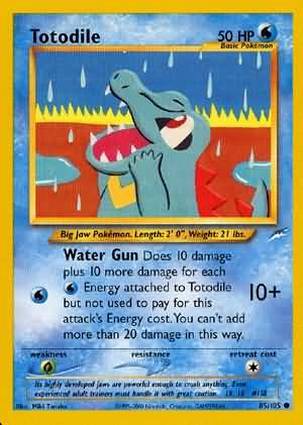 Totodile - Neo Destiny - #85