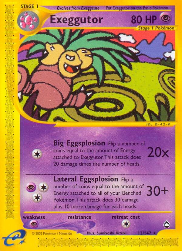 Exeggutor - Aquapolis - #13