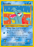 Totodile - Neo Destiny - #85 (1st Edition)