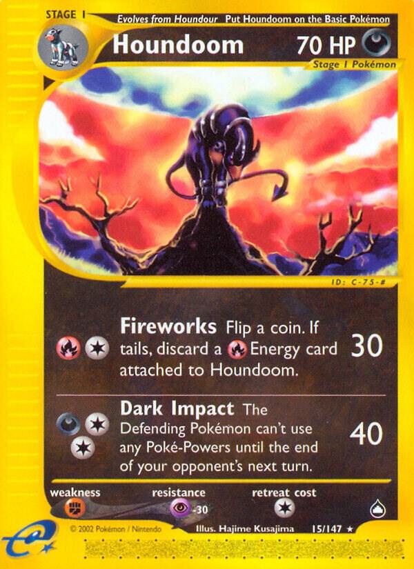 Houndoom - Aquapolis - #15
