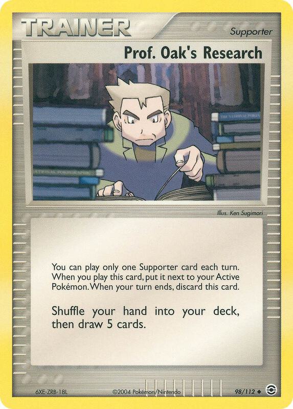 Prof. Oak's Research - EX FireRed & LeafGreen - #98