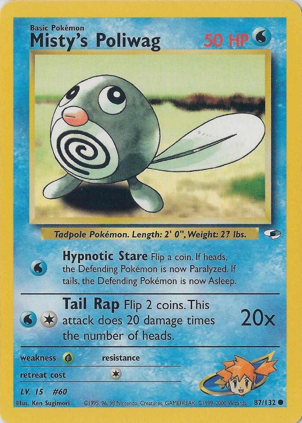 Misty's Poliwag - Gym Heroes - #87