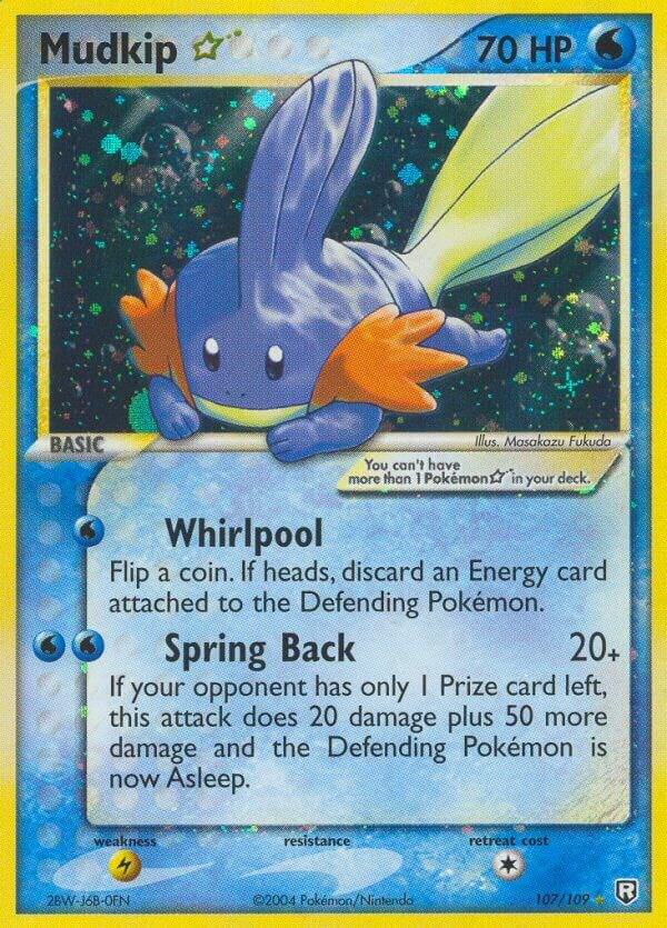 Mudkip (Gold Star) - EX Team Rocket Returns - #107