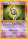 Unown S - Neo Destiny - #87 (1st Edition)