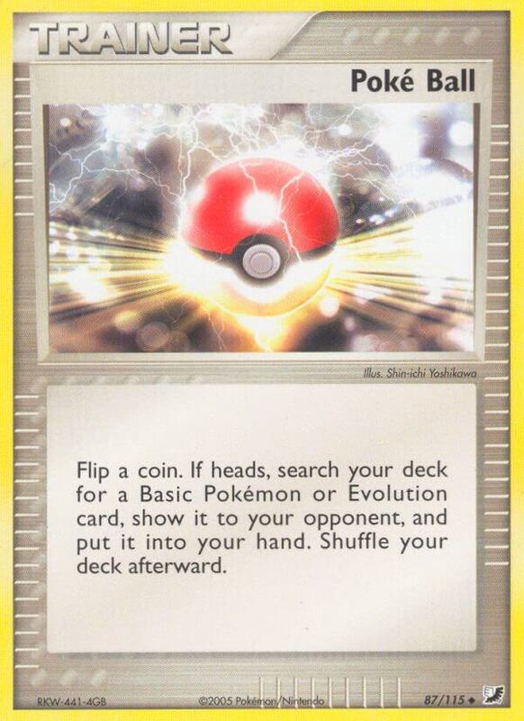 Poke Ball - EX Unseen Forces - #87