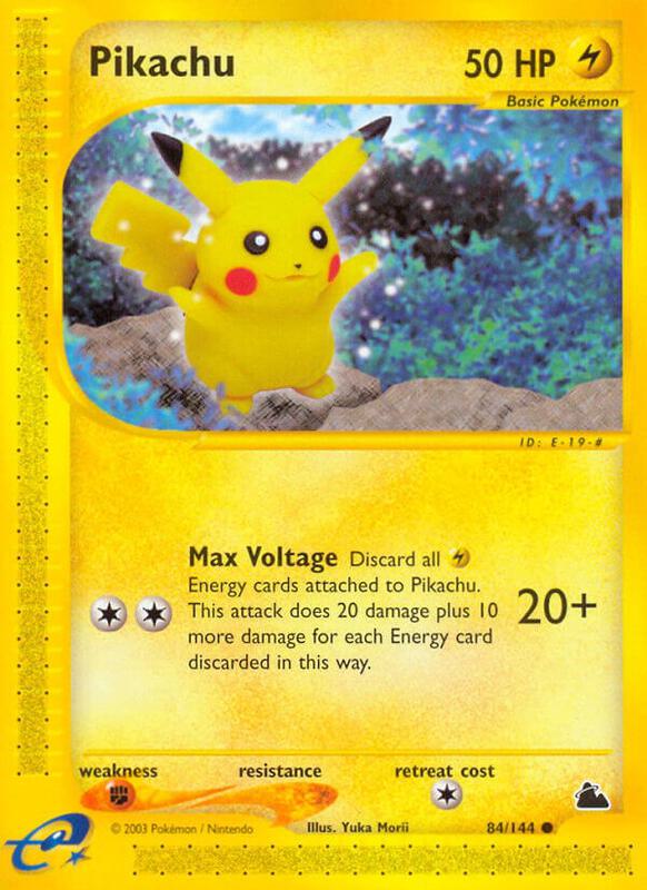 Pikachu - Skyridge - #84