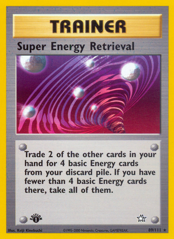Super Energy Retrieval - Neo Genesis - #89 (1st Edition)