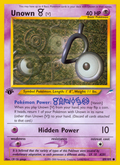 Unown V - Neo Destiny - #89 (1st Edition)