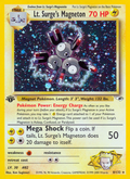 Lt. Surge's Magneton - Gym Heroes - #8 (1st Edition)