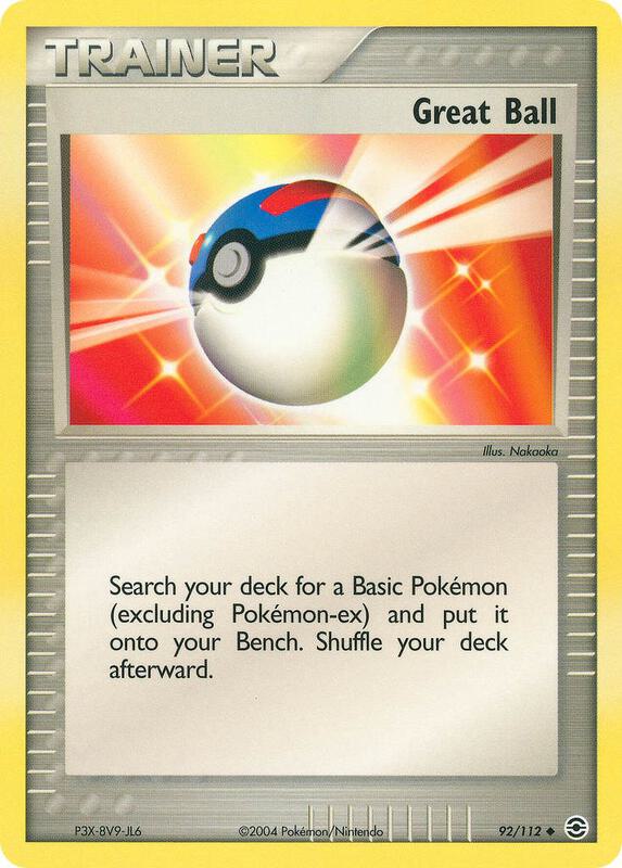 Great Ball - EX FireRed & LeafGreen - #92