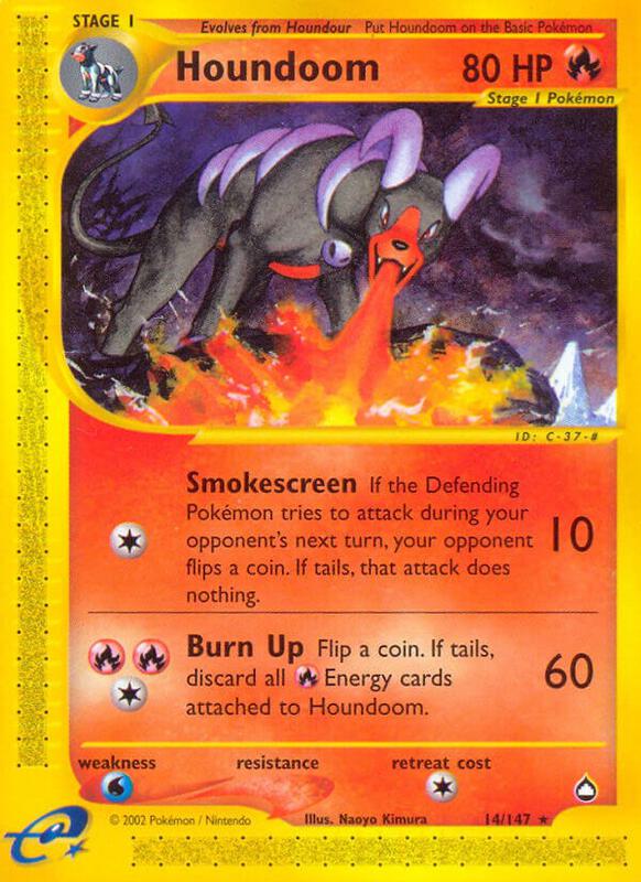 Houndoom - Aquapolis - #14