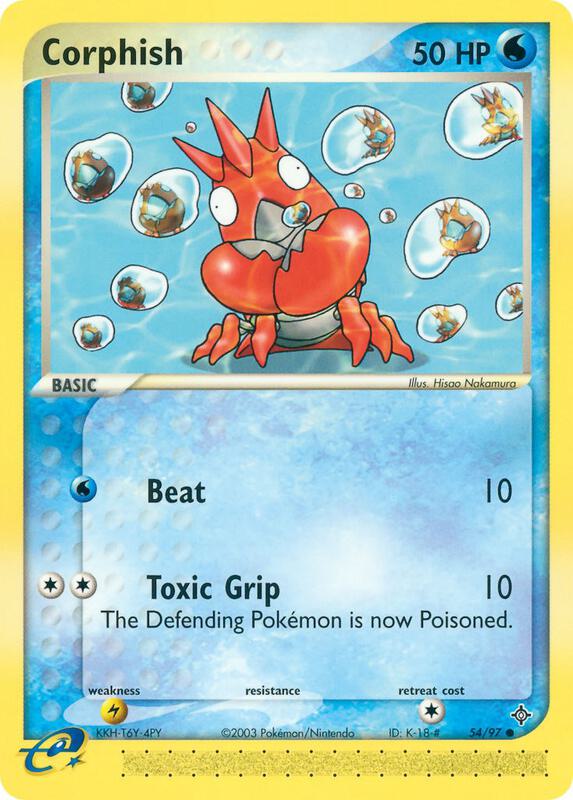 Corphish - EX Dragon - #54