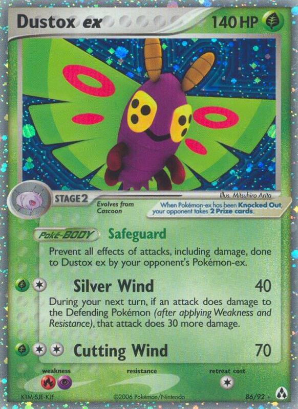 Dustox ex - EX Legend Maker - #86