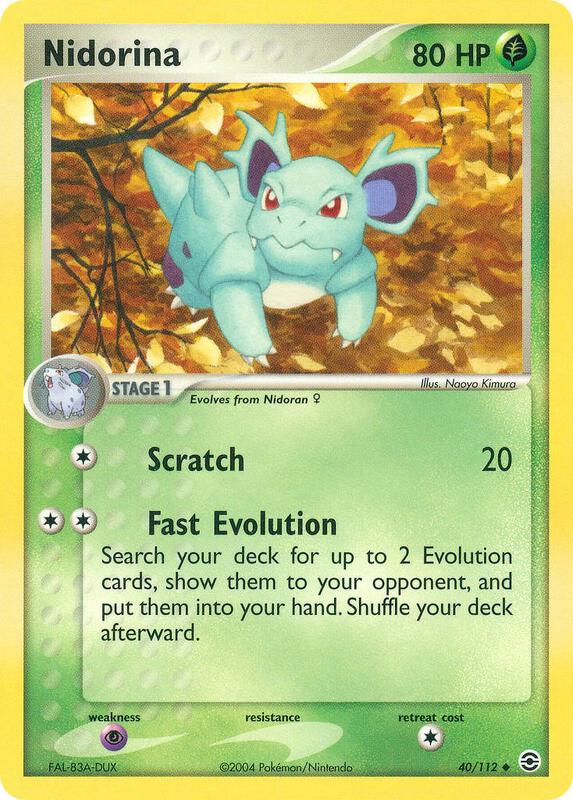 Nidorina - EX FireRed & LeafGreen - #40