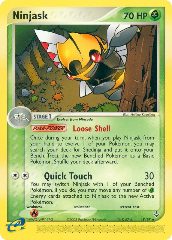 Ninjask - EX Dragon - #18