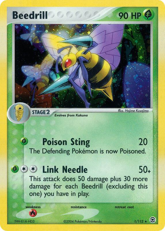 Beedrill - EX FireRed & LeafGreen - #1