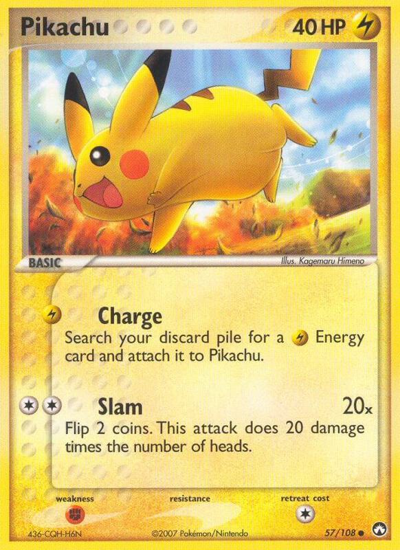 Pikachu - EX Power Keepers - #57