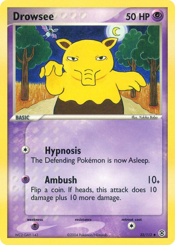 Drowsee - EX FireRed & LeafGreen - #32